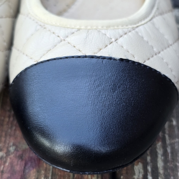 Neiman Marcus, Womens Flats Loafers, Black, Tan, Size 7.5 - Picture 10 of 12